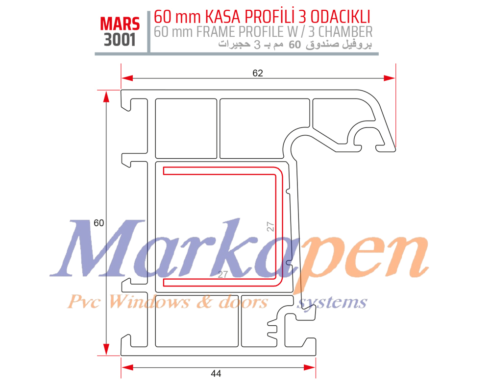 60 LIK KASA PROFİLİ 3 ODA